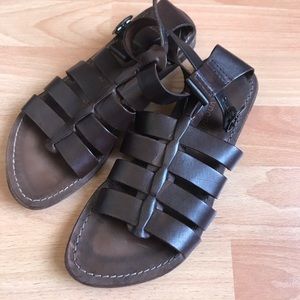 Gravitypope Leather Sandals